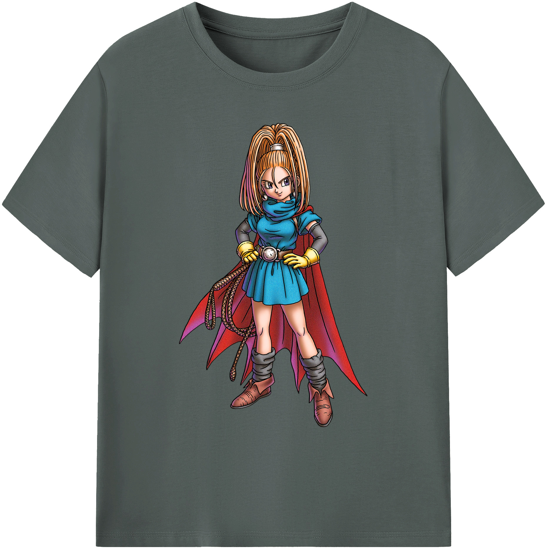 （画像用） ドラゴンクエスト Doragon Kuesuto Dragon Quest 綿100％ メンズ半袖Tシャツ｜肌触りやわらか＆通気性